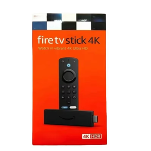 Fires TV Stick 4K strea-Ming ทีวีติดบ้านอัจฉริยะ CONT-rols ฟรีทีวี - Product Image 1