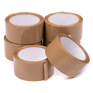 HLK Tan销售批发价格棕色彩色纸箱包装密封Bopp包装胶带