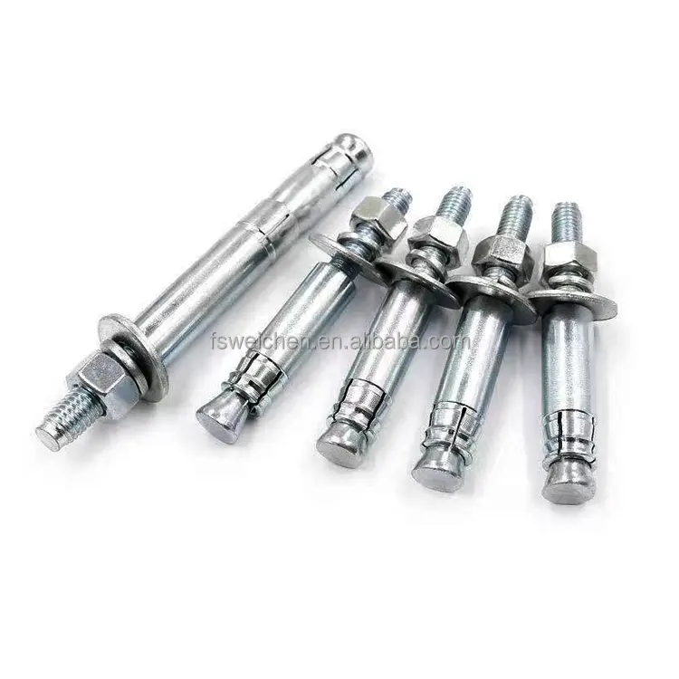 High Strength Expansion Bolts Hex Head Sleeve Anchors