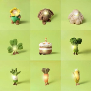 Collection Printemps Jellca26 Nouveaux Produits Populaires Bugs Bunny BA Bear Vegetable Gift Doll Rembourrage Coton PP Unisexe Vente en Gros - Product Image 4