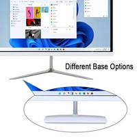 Komputer bisnis all-in-one baru 22 inci Intel Core dual-core I3 I5 I7 quasi-system desktop RAM DDR3 SSD layar IPS