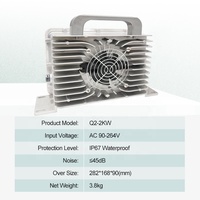 48V35A 72V25A LiFePO4 chargeur rapide chargeur de batterie étanche pour chargeur 16S 23S 24S LiFePO4