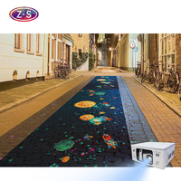 Système interactif Offre Spéciale de projection de jeu de plancher de projecteur de publicité extérieure