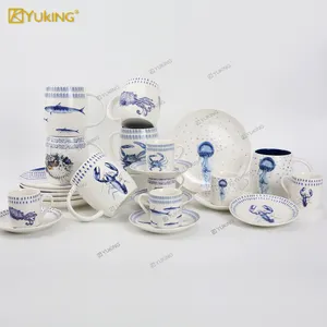 Ceramic kitchen ware , porcelain from china , bavaria porcelain dinner set