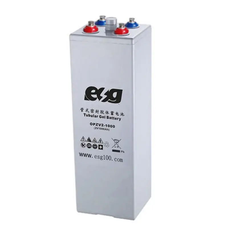 ESG versiegelt 2V 250AH 300AH OPZV MF AGM GEL Solarsp eicher Blei Säure Solar Wind Blei Batterie