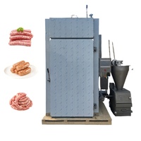 Grand fumoir électrique commercial pour la transformation de la viande, du poisson et de la volaille, équipement de cuisson et de fumage tout-en-un
