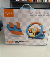 PXN V3 Pro volant de jeu pour PC/PS3/PS4 volant de jeu pour Switch/Xbox one USB Vibration double pédale de roue de course