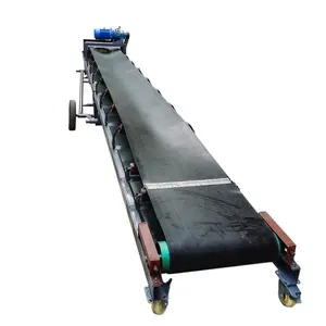 Factory Direct Sale Customized Truck Belt Conveyor Container Loading Unload Machine For Sale