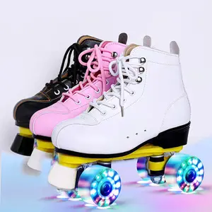 Outdoor sports double row the skating shoes children four skates adult roller skates shoes