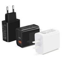 HNT ODM/OEM 20W PD 3.0 GaN snellader met C+A poorten, brandwerend ontwerp voor mobiele telefoons, met CE FCC UKCA certificering