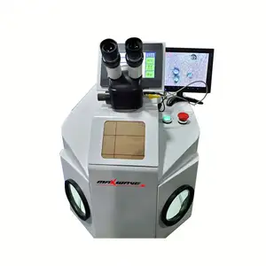 Soldador de laser para joias portátil, pequena, máquina de solda a laser, joias, prata, ouro, soldador de ponto 60w para laboratório dental