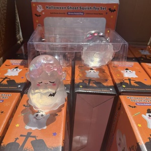 Juguete de Peluche Transparente de Vaseline con Forma de Fantasma para Halloween, Juguete Antiestrés de Rebote Lento para Aliviar la Ansiedad - Product Image 6