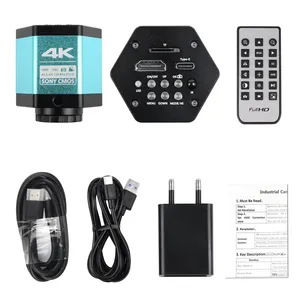 YIZHAN 1080P 48MP 4K Vidéo <span class=keywords><strong>Microscope</strong></span> Caméra <span class=keywords><strong>Zoom</strong></span> 150X C-mount Objectif Grande Vision Pour Téléphone Réparation Acquisition D'images Numériques - Product Image 4