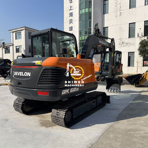 Nouvelle mini-excavatrice sur chenilles Doosan DX60 certifiée CE EPA, moteur haute efficacité de 6 tonnes - Product Image 2