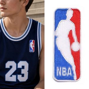 Wholesale Basketball Team Logo Embroidery Patch Iron on Sew on Sports Club Badge Applique Patch for Hats Clothing <b>Jackets</b> Hat - Product Image 3