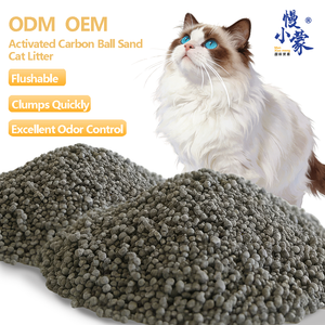 كرات الفحم النشط القابلة للتحلل الحيوي لتنقية الهواء 4 كجم 5 لتر للتحكم في رائحة فضلات القطط - Product Image 1