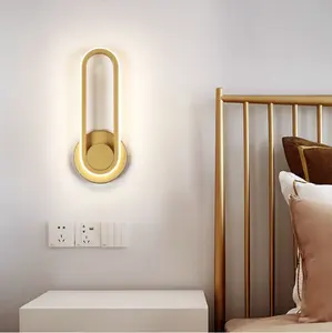 Drehbare Touch Schlafzimmer Wand leuchte Nachttisch Innen Wohnzimmer LED Wand leuchten Leuchte Treppe Licht Hagood dekorative Lampa ras