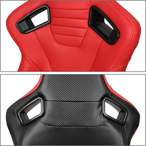 JIABEIR 1095 Universal Driver Car in pelle di alta qualità regolabile Sport Simulator Gaming Sim Racing Seats - Product Image 3