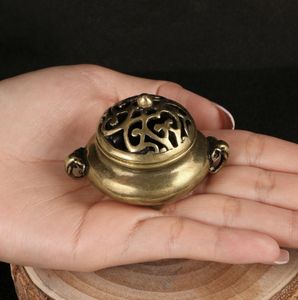 黄铜香炉摆件蜗牛香炉香炉家居用品收藏 - Product Image 1