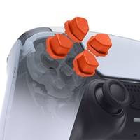 Boutons de remplacement personnalisés EXtremeRate pour la manette PS5 Playstation 4, kits de boutons