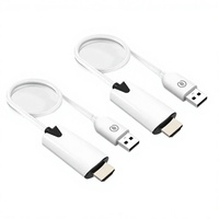 Émetteur-récepteur audio-vidéo sans fil 1080P avec USB pour moniteur de jeu et téléviseur