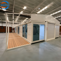 Maisons préfabriquées WinFair à 3 chambres, 40 pieds, en conteneurs, Casa Modulaire pour maison de retraite / Espace créatif / Espace pour personnes âgées