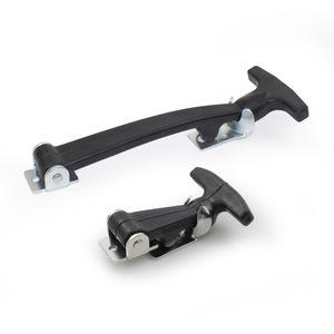 Loquet en caoutchouc TANJA A25 noir, fixation élastique anti-vibration pour capot de voiture, quincaillerie automobile - Product Image 1