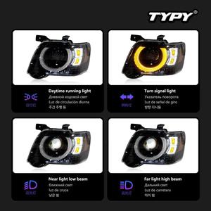 TYPY <b>Car</b> Headlights For Ford Explorer 2006-2010 LED <b>Car</b> <b>Lamps</b> Daytime Running Lights Dynamic Turn Signals <b>Car</b> Accessories - Product Image 3