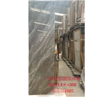 Carreaux de sol en porcelaine pour escaliers de 1800 mm de long, 18 mètres de marches, résistants à l'usure, à bords arrondis, motif marbre émaillé, carreaux classiques chinois