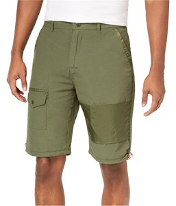 Top vente Pakistan fait Smart Casual hommes Cargo Shorts respirant coton toile tricoté taille moyenne fermeture élastique en gros - Product Image 2