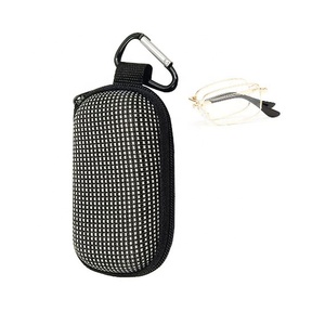 Petits étuis <span class=keywords><strong>rigides</strong></span> pour <span class=keywords><strong>lentilles</strong></span> de contact, étuis pour lunettes en EVA rigide, boîtes <span class=keywords><strong>rigides</strong></span> pour lunettes, boîtes noires - Product Image 5