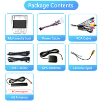 Pemutar Multimedia radio mobil sistem Android 10.1 inci untuk Hyundai Tucson 2006-2014 navigasi GPS dengan carplay