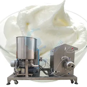 Aerating Continuous Mixer Hot Sale Chiffon Cake Batter Aeration Machine Heavy Whipped Cream Making Machine