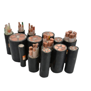 Câble d'alimentation en cuivre YJV 0,6/1 kV, isolation XLPE, <span class=keywords><strong>gaine</strong></span> en PVC, 1,5-400 mm², basse tension, ignifuge, câblage industriel souterrain - Product Image 2