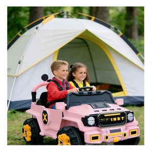 Children Electric Ride on Car 4 Wheels Quad 390 Motor 12V7Ah Battery App for USB MP3 <b>Flash</b> <b>Light</b> 2 to 4 Years - Product Image 4