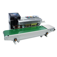 Máquina Selladora de Bolsas Automática Continua Horizontal para Codificación y Sellado de Empaques con Impresión de Fecha por Inyección de Tinta