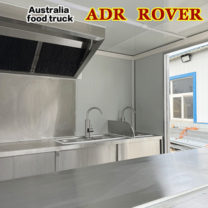 Carretto Mobile per Vendita Ambulante Completamente Attrezzato, Rimorchio per Concessioni, Food Truck <span class=keywords><strong>con</strong></span> <span class=keywords><strong>Cucina</strong></span> Completa - Product Image 3