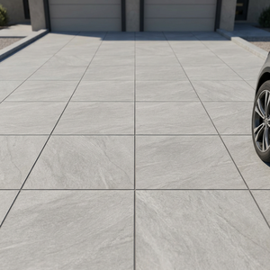 Dalles de carrelage extérieur en porcelaine pleine masse Foshan 20 mm d'épaisseur R11, robustes, effet marbre et granit LGY pour parkings - Product Image 2