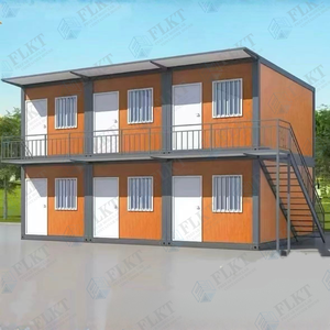 Casa Contenedor FLKT Prefabricada, Modular y Móvil, con Baño Público y Ducha - Product Image 1