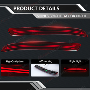 Luce Posteriore a LED per Paraurti, Fanale Posteriore per <span class=keywords><strong>Kia</strong></span> <span class=keywords><strong>Rio</strong></span> 2012 2013 2014 <span class=keywords><strong>2015</strong></span>, Accessori Auto - Product Image 2