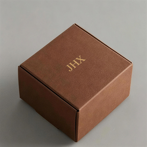Corrugated Board Self Erecting <b>Box</b> with <b>Magnetic</b> Closure and Handle Eco-Friendly Custom Shape <b>Gift</b> Craft Packaging - Product Image 1