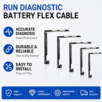 Câble flexible de diagnostic BMS pour batterie, compatible iOS26, pour iPhone 12 13 14 15 Pro Max, affiche 100% de santé, 0 cycle, sans message pop-up
