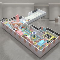 Aire de jeux intérieure douce et colorée Soft Adventure Kids Play Center Aire de jeux pour enfants pour parcs d'attractions commerciaux