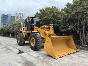 Chargeuse sur pneus CAT 966G d'origine japonaise, état d'occasion, chargeuses frontales CAT 966G d'occasion - Product Image 4