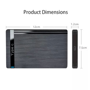 Desain Baru Enclosure HDD Eksternal Plastik Tebal 12mm 2.5 Inch USB 3.0 SATA - Product Image 2