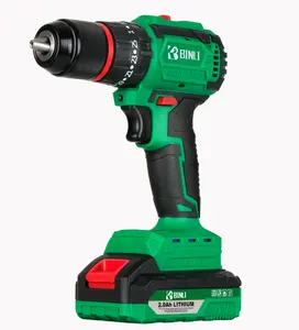 21V 13mm Steel chuck Larger Motor Brushless Heavy Quality Battery Cordless Electric Impact Drills