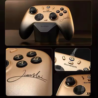 Control de Juego Inalámbrico GameSir Nova 2 Lite con Botones Traseros y Palanca Hall para PC, Switch, Android, iOS, Edición Campeón Dorada para Niños