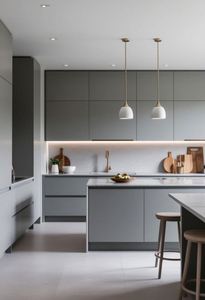 High-Quality Modular U-Shaped Kitchen <b>Cabinets</b> for <b>Small</b> Dutch Apartments with Soft-Close Hinges - Product Image 4