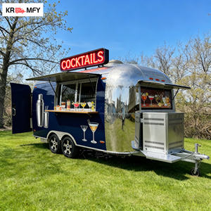 Remorque alimentaire mobile 2026 entièrement équipée en acier inoxydable, fibre de verre et aluminium pour la vente de poulet frit, pizza et frites - Product Image 5