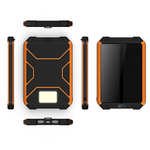 Powerbank étanche pour grand panneau solaire pour l'extérieur avec micro USB charge rapide boîtier d'usine haute capacité - Product Image 1